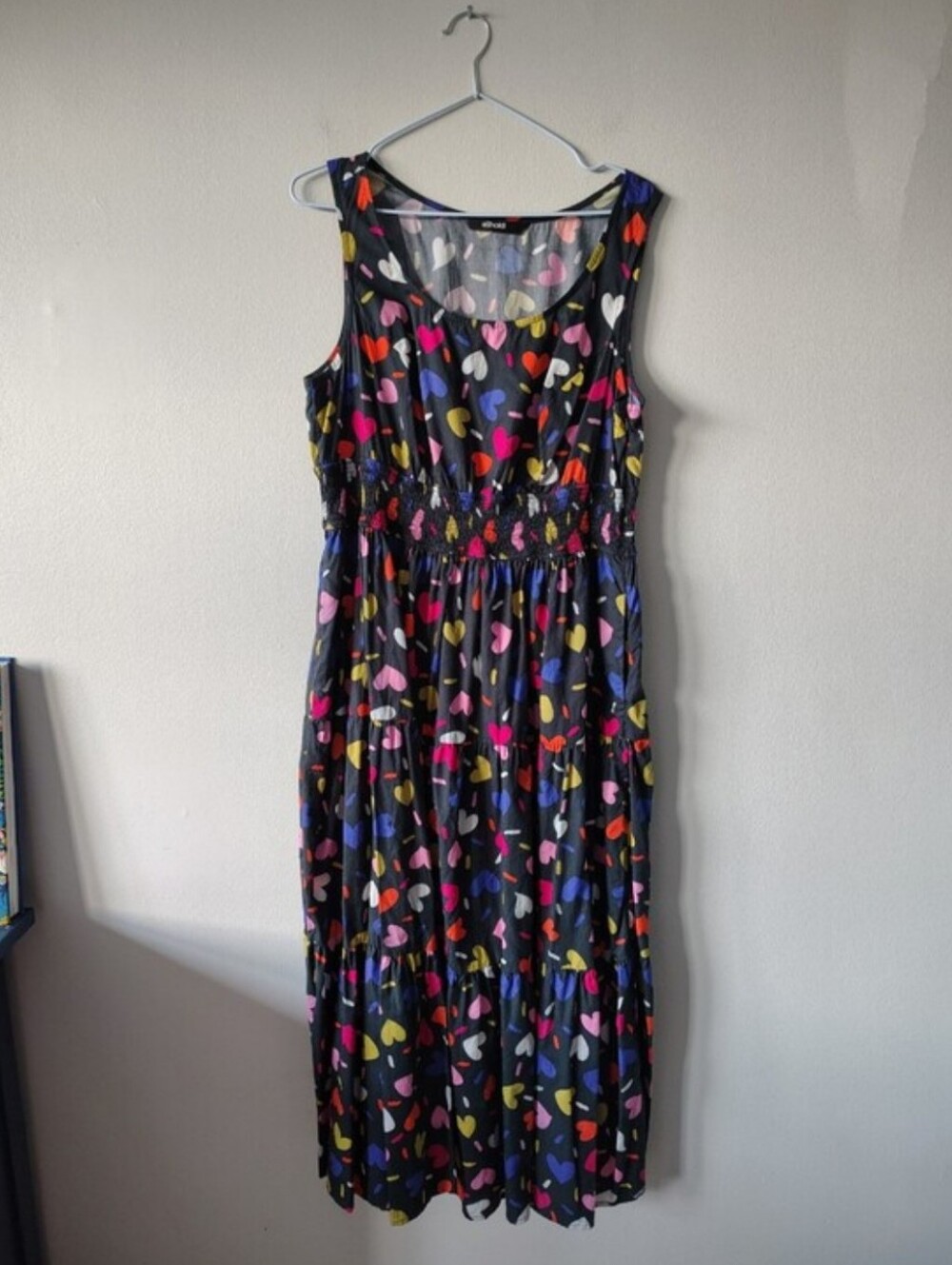 ☀️ SUMMER SALE!! eshatki Cotton Maxi Sundress with Hearts